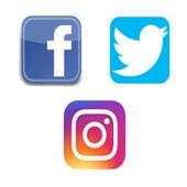 Facebook, Twitter, Instagram 9.2