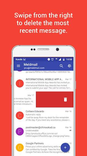Meldmail Email Messenger screenshot 6