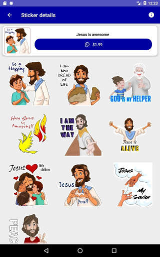 Christian WAStickerApp - Bible Stickers Free screenshot 8