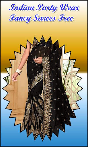 Indian Party Wear Fancy Sarees Free screenshot 4