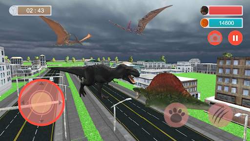 Angry Dinosaur City Attack 3D screenshot 4