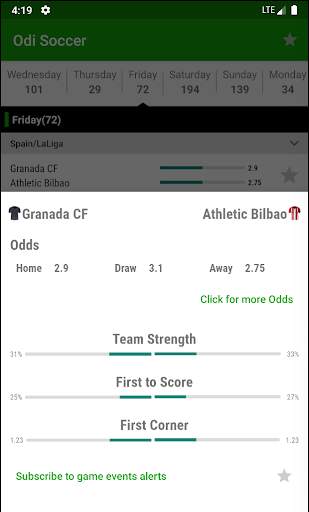 Odi Soccer - All Trending Upcoming Soccer games screenshot 5