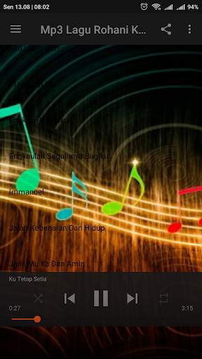 Mp3 Lagu Rohani Kristen Vol. 2 screenshot 4