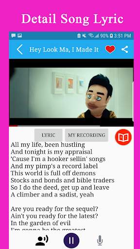 Learn English through Song Lyric screenshot 3