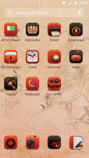Passionate-APUS Launcher theme screenshot 2