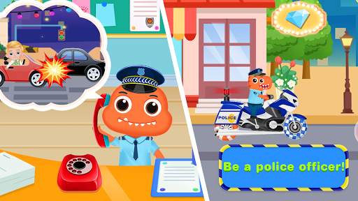 Kids Police Car Driving Game screenshot 5