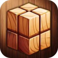 Wood Block Crush - Puzzle Game logo