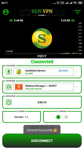 SUN VPN screenshot 3