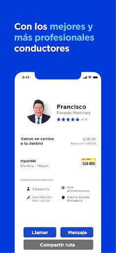 Directo, un app de taxi screenshot 5