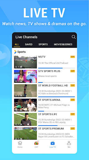 StarTimes ON-Live TV, Football screenshot 7