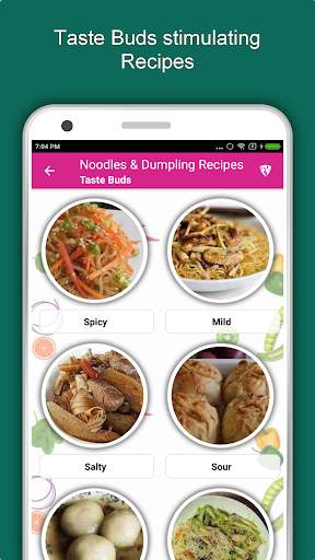 400  Noodles & Dumpling Recipes Offline, Foods screenshot 3