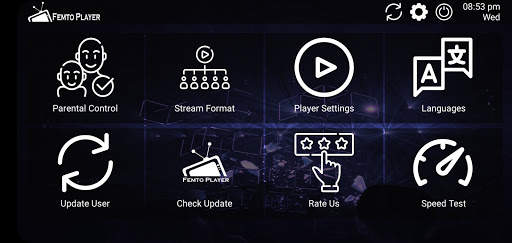 Femto Player IPTV screenshot 4