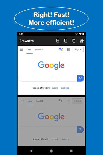 Browsers screenshot 1