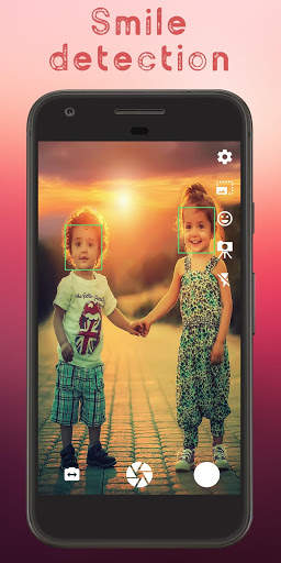 Face Camera -  smile to take photo screenshot 2