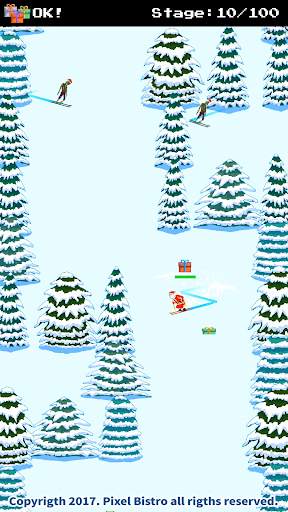 Santa Ski vs Zombies Ski screenshot 4