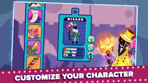 Stickman Archer: The Wizard Fight screenshot 2