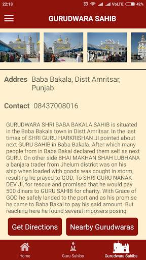 Historical Gurudwaras स्क्रीनशॉट 6