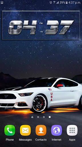 Cars Clock Wallpaper HD screenshot 8