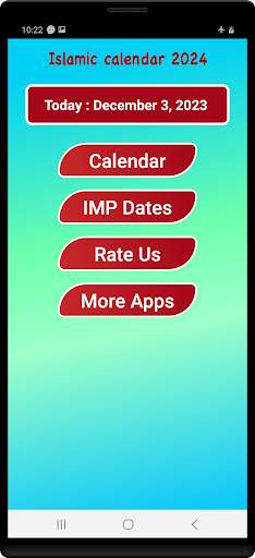 Islamic/Urdu calendar 2024 screenshot 2