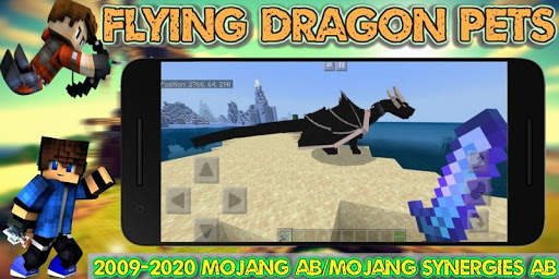 Mods Dragon Pets - Flying Dragons screenshot 3