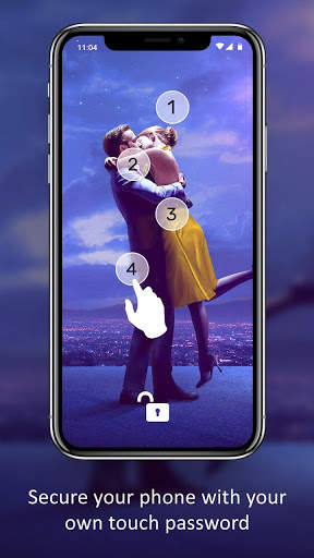 Touch Lock Screen - Touch Photo Position Password screenshot 6
