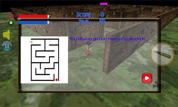 MaZeyno: Zombie Maze Hunter screenshot 4