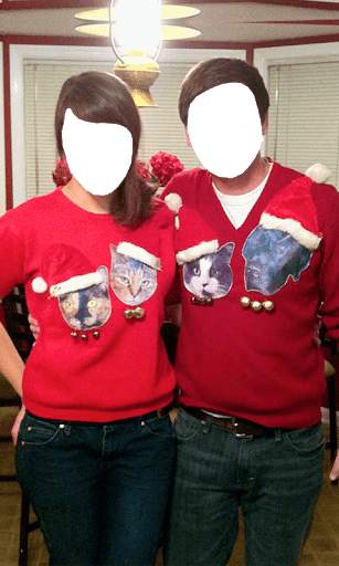 Christmas Couple Photo Suit screenshot 5
