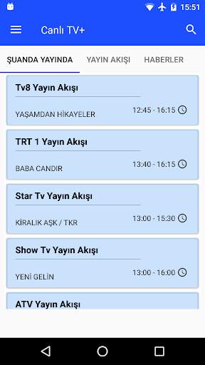 Mobil TV Rehberi Radyo Türkiye screenshot 2