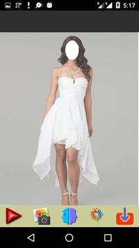 Women White Frock Selfie screenshot 5