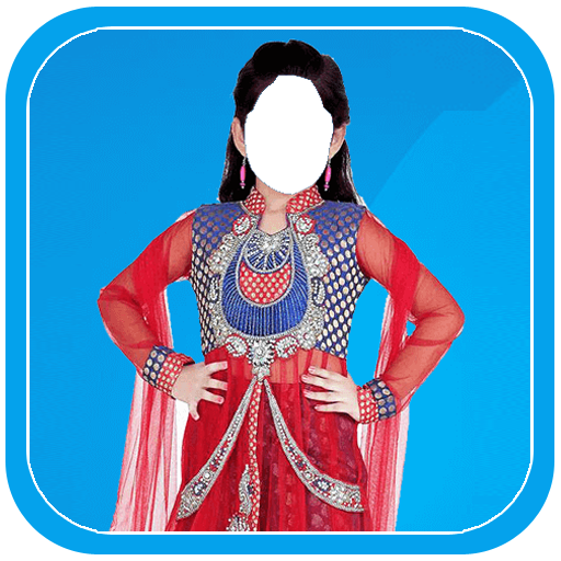 Girls Ghagra Choli Suit icon