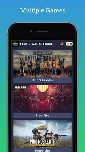 Playerwar - An eSports Tournament Platform screenshot 1