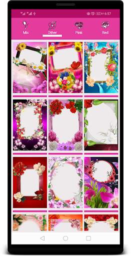 Beautiful Flowers Photo Frame screenshot 2
