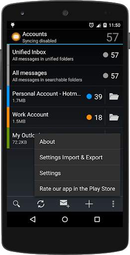 myMobileMail - Secure Email App screenshot 2