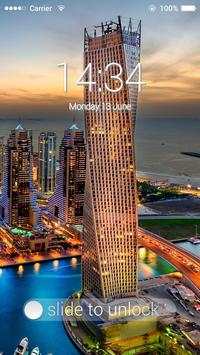 Fancy Screen Lock Skyscrapers screenshot 1