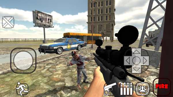 Zombie Sniper Shooting 3D screenshot 4