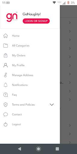 Gonaughty -Adult Sex Toys Online Shopping App screenshot 2