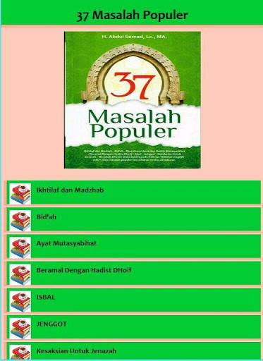 37 Masalah Populer screenshot 1