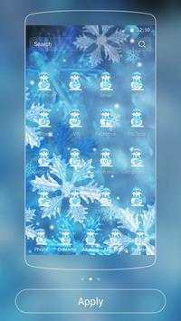 Snow ice frozen Snowman Theme screenshot 2