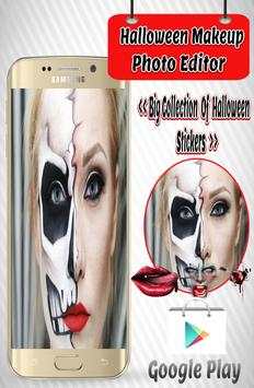 Halloween Makeup Photo Editor screenshot 3