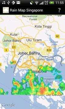 Rain Map Singapore 3 تصوير الشاشة