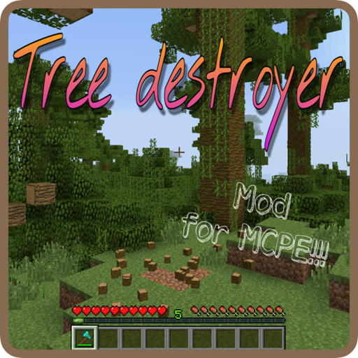 Tree destroyer mod for mcpe icon
