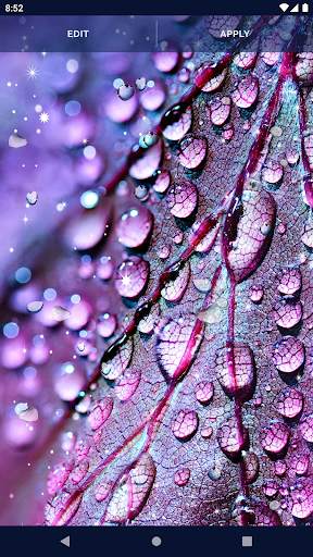 Water RainDrops Live Wallpaper screenshot 5