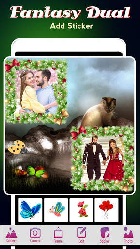 Fantasy Dual Photo Frames screenshot 3
