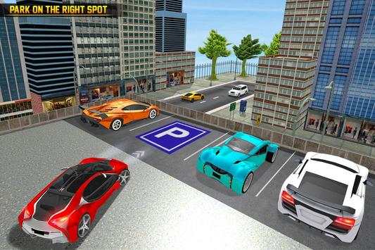 US Futuristic Car Parking: Free Parking Games screenshot 7