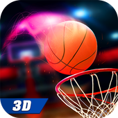 Basketball Shoot Hoop - Flame Dunking icon