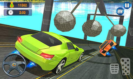 Mega ramp car driving - impossible car flip screenshot 2