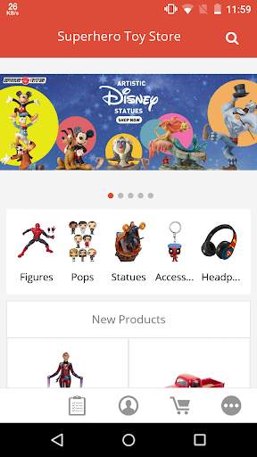 Superhero Toy Store screenshot 1