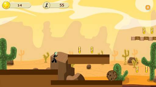 Stickman Ninja Run screenshot 2