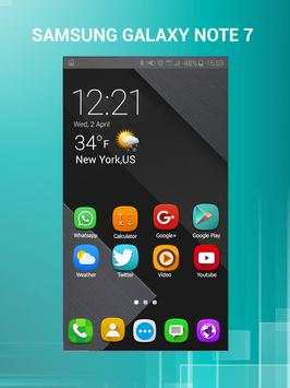 Theme launcher for Samsung galaxy note 7 screenshot 6