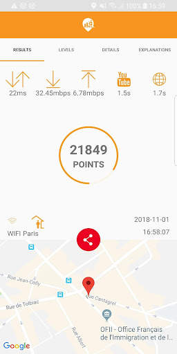 Mobile Network Quality Test screenshot 3
